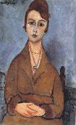 Amedeo Modigliani Young Lolotte (mk39) oil painting reproduction